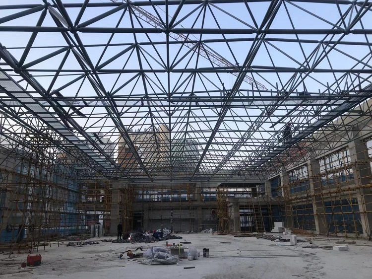 湘潭第一附属小学体育馆网架